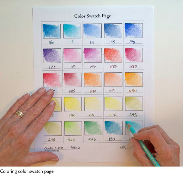 Color Swatch Page