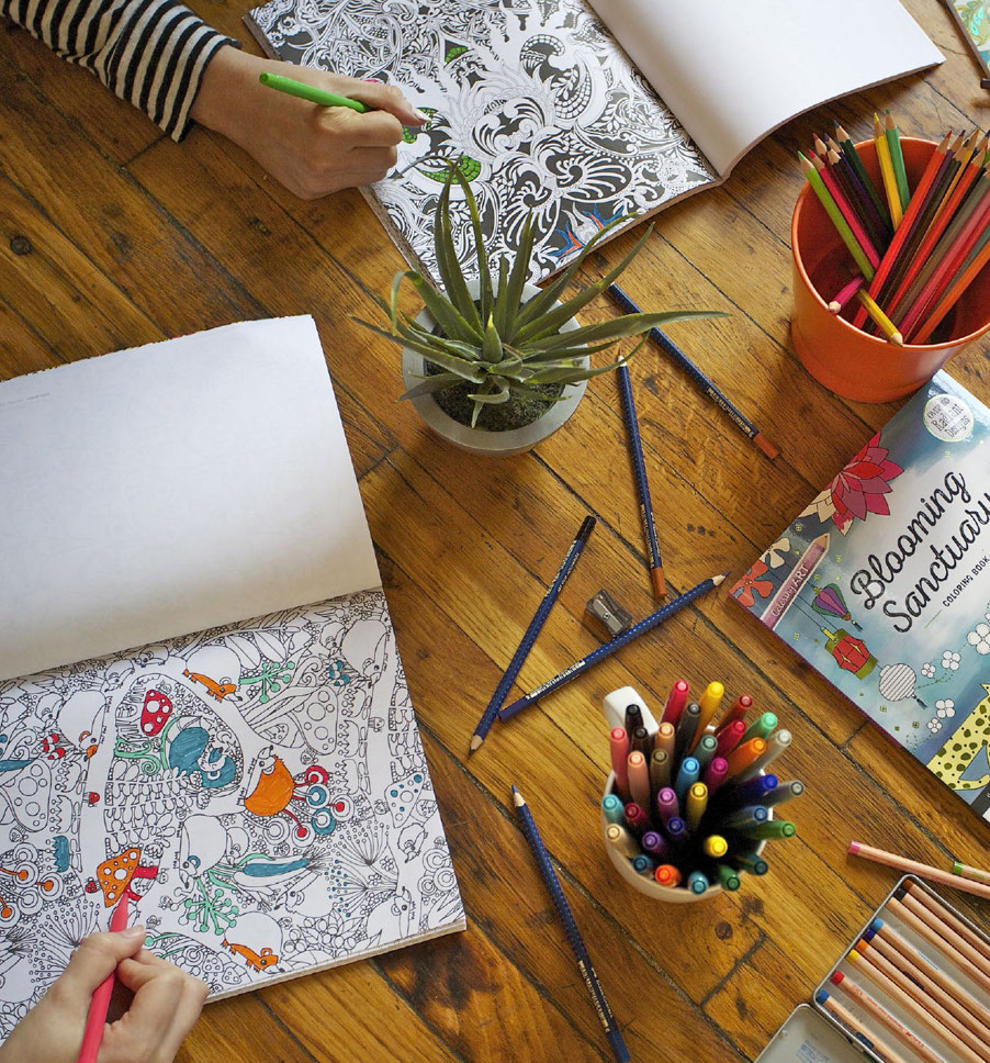 Host a Coloring Party for Adults