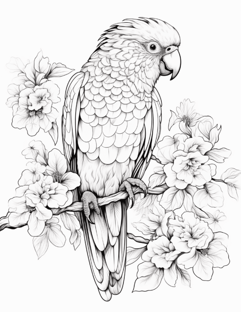 Free Animals Coloring Pages for Adults