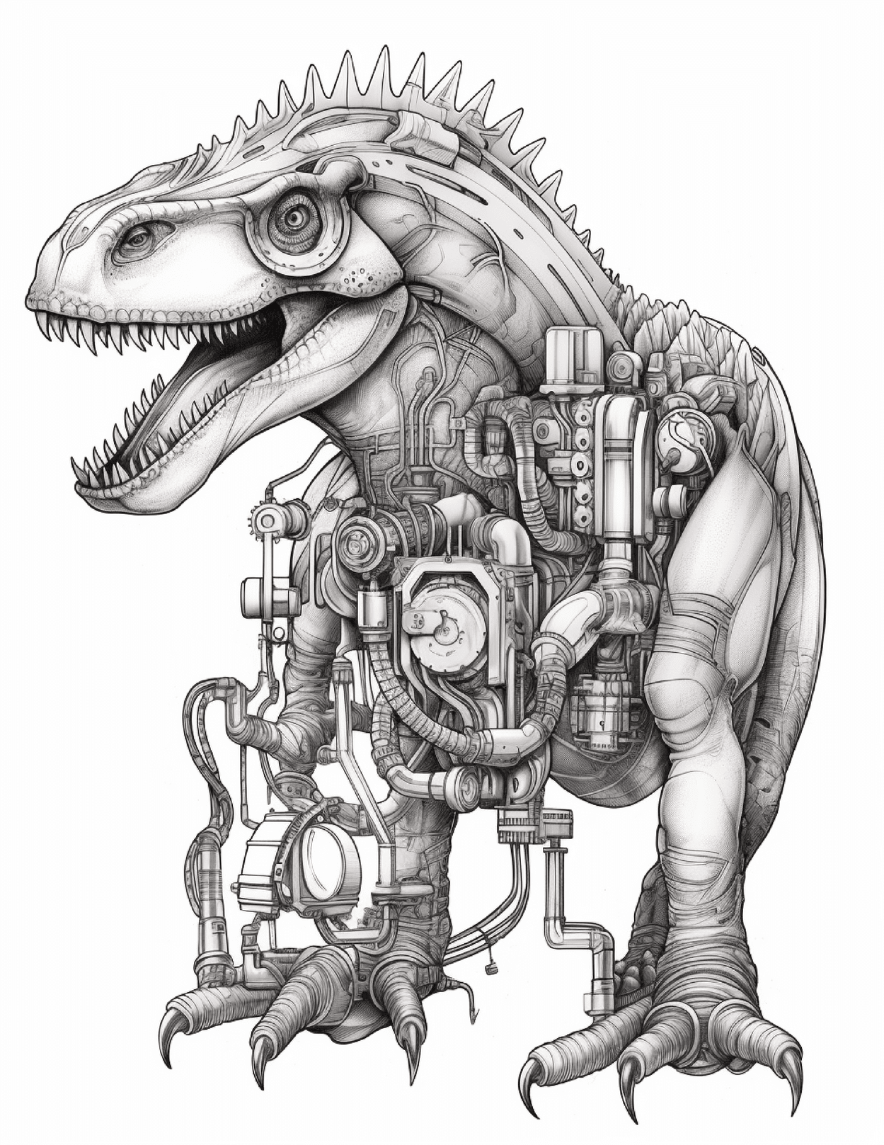 Free printable steampunk coloring pages Page 8 of 9 Happy Color Free printable steampunk coloring pages Page 8 of 9 Happy Color