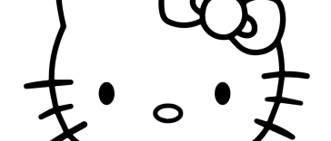 Hello Kitty Coloring Page