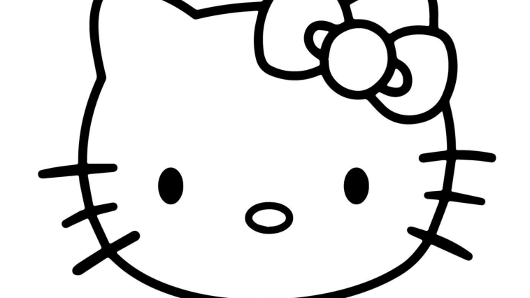 Hello Kitty Coloring Page