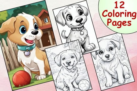 Puppy Coloring Pages