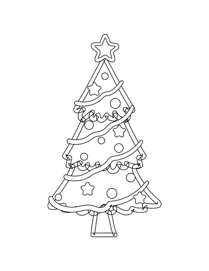 Christmas Tree Coloring