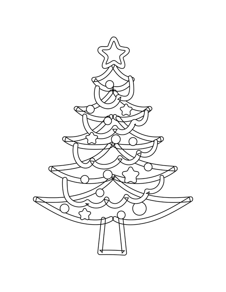 Christmas Tree Coloring