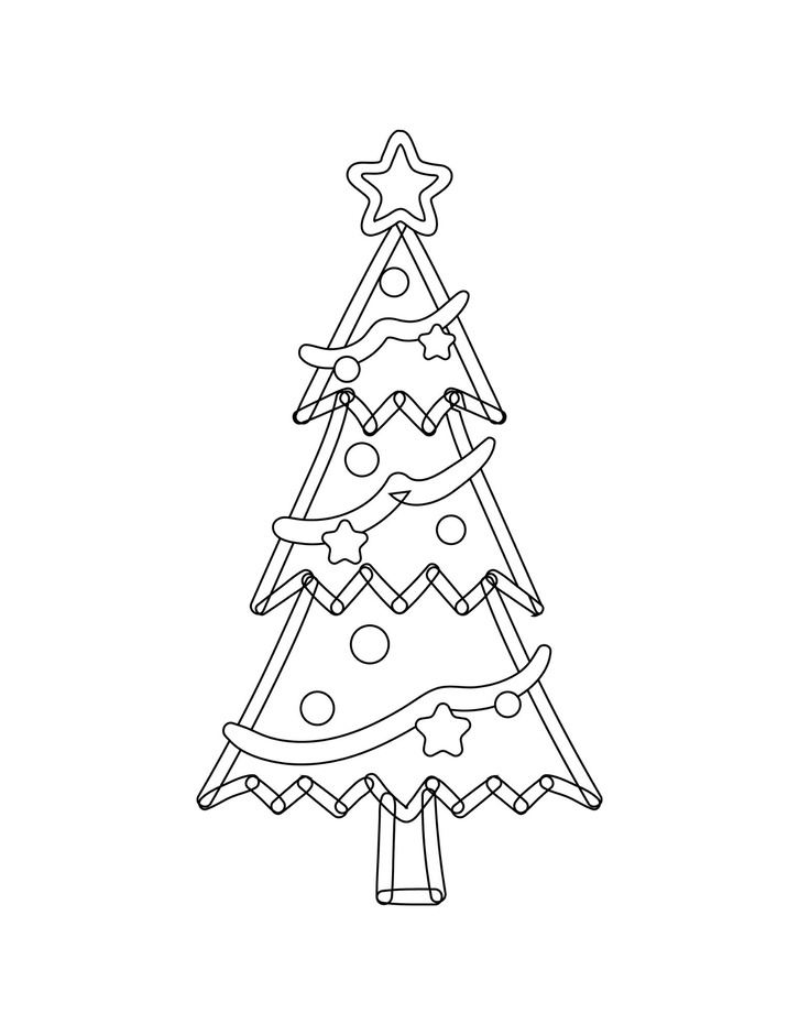 Christmas Tree Coloring