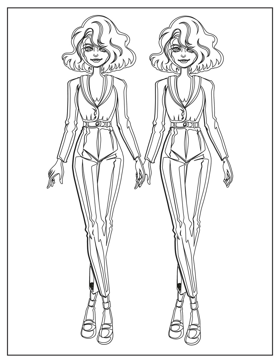 Fashion Coloring Pages