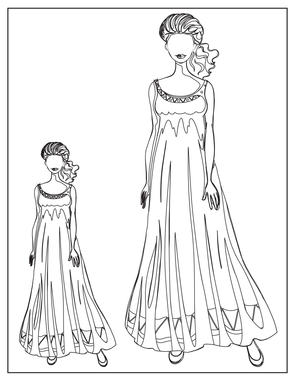 Fashion Coloring Pages