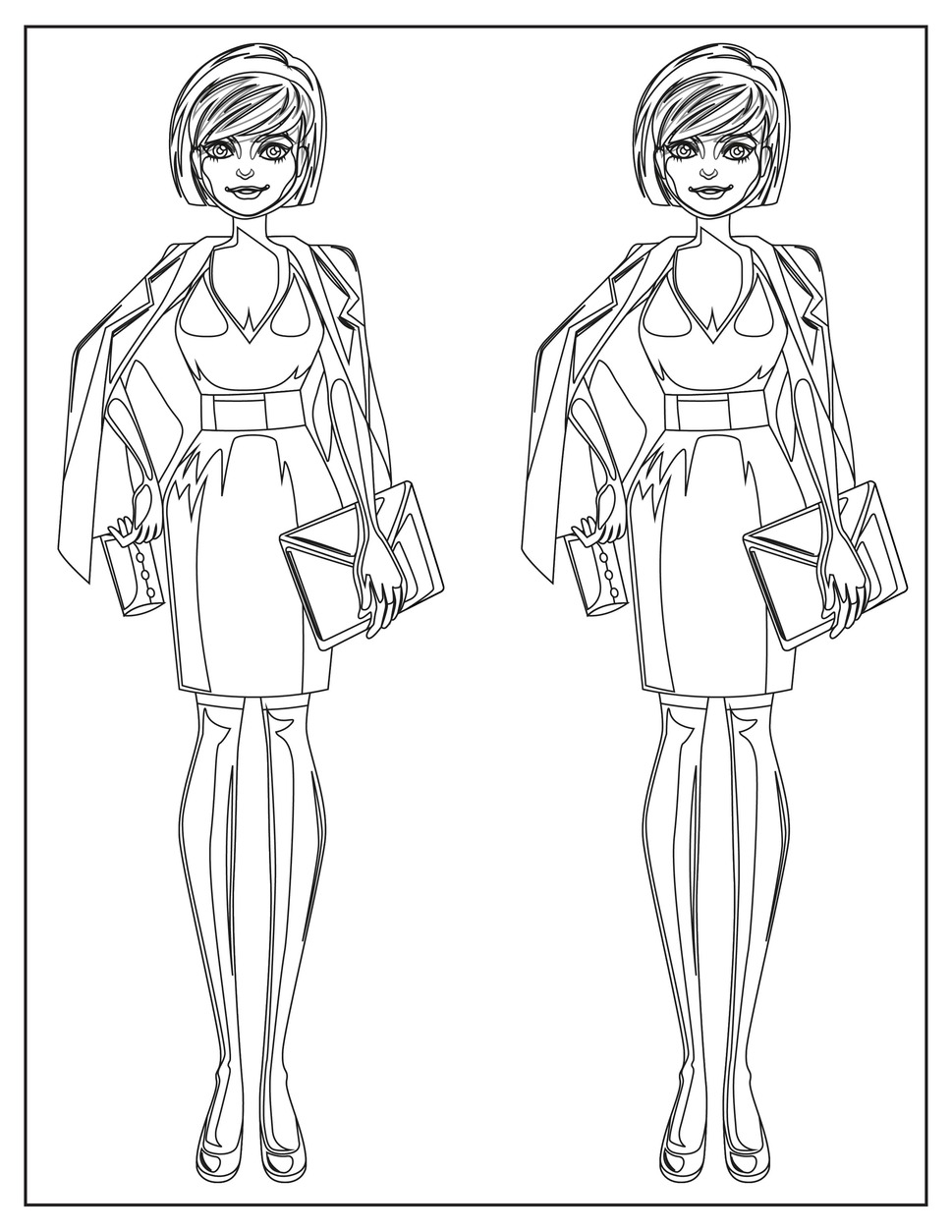 Fashion Coloring Pages 