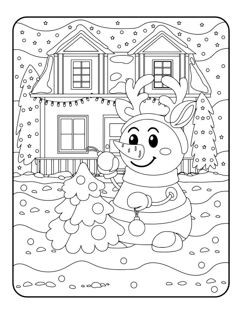 Christmas Coloring Book