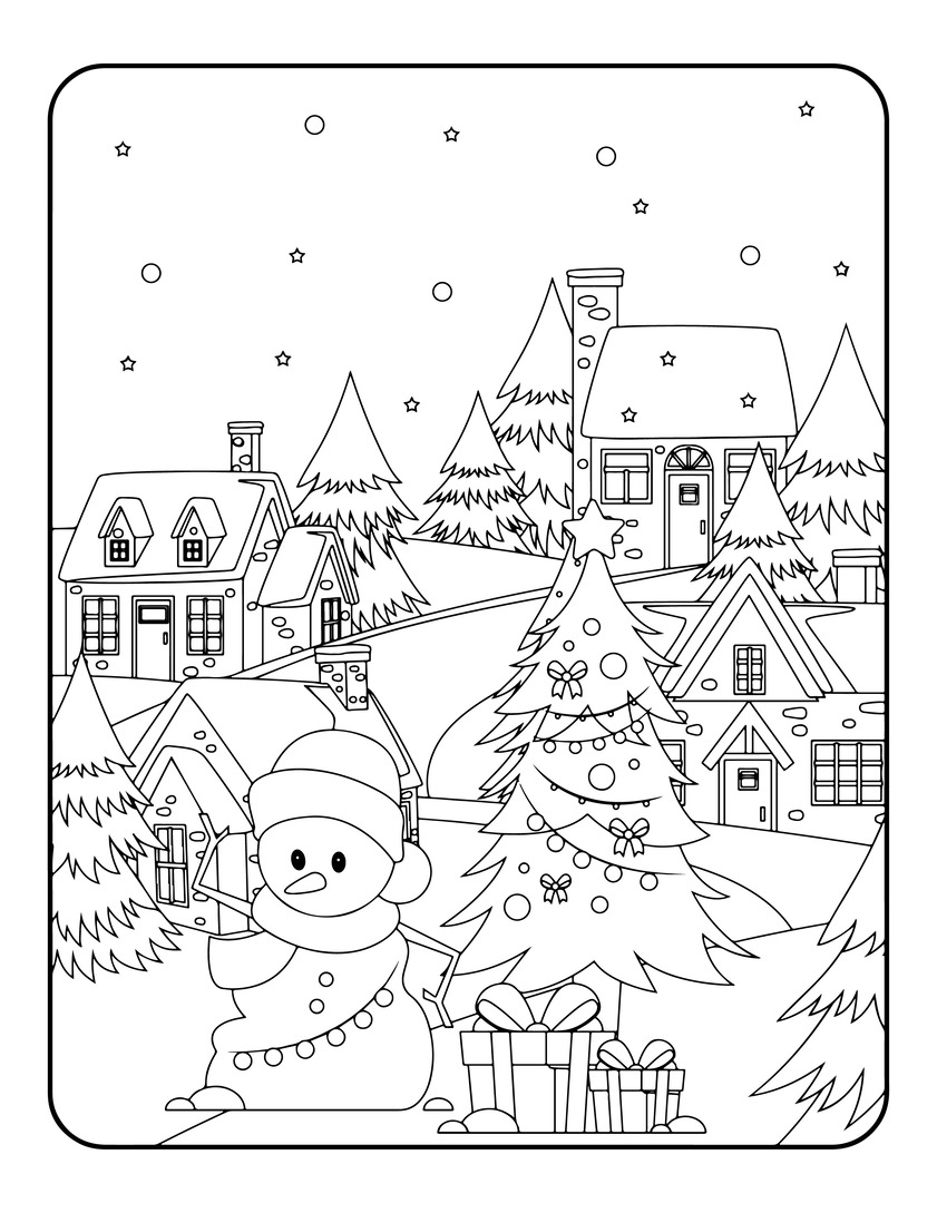 Christmas Coloring Book