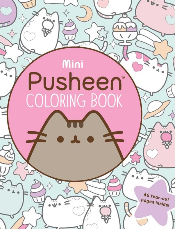 pusheen cat coloring pages