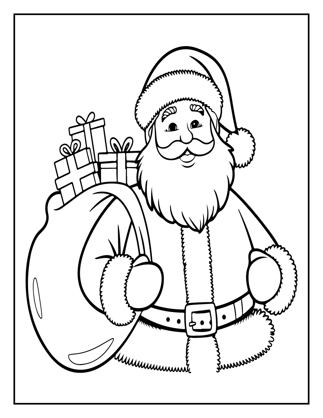 Christmas Coloring Pages for Kids