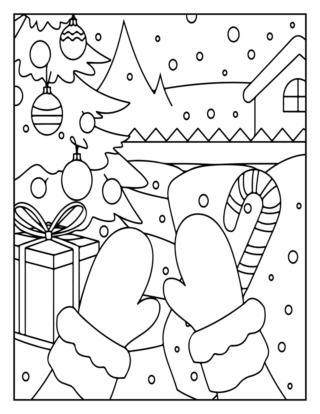 Christmas Coloring Pages for Kids