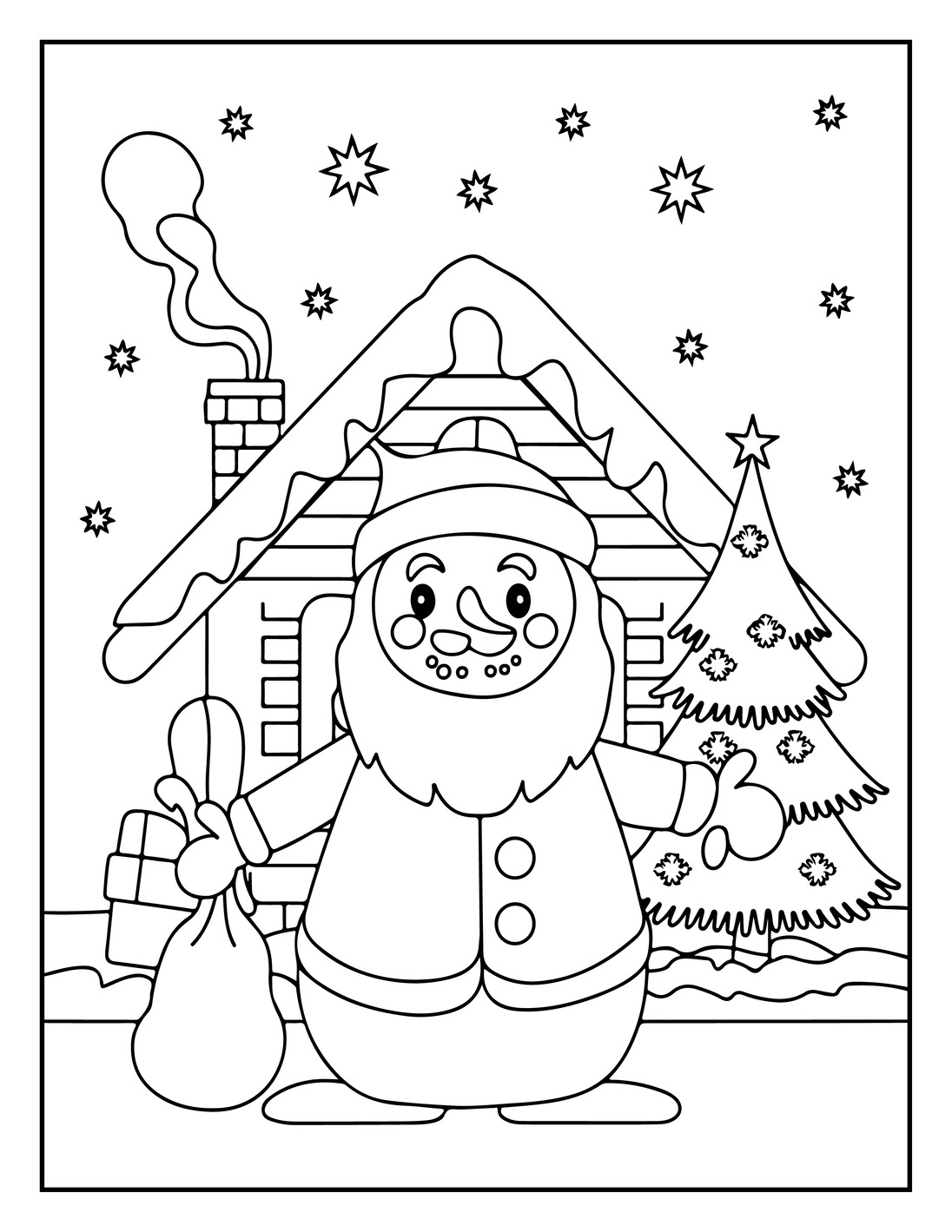 Christmas Coloring Pages for Kids