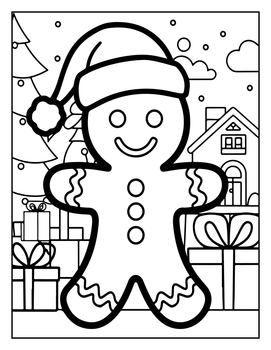 Christmas Coloring Pages for Kids