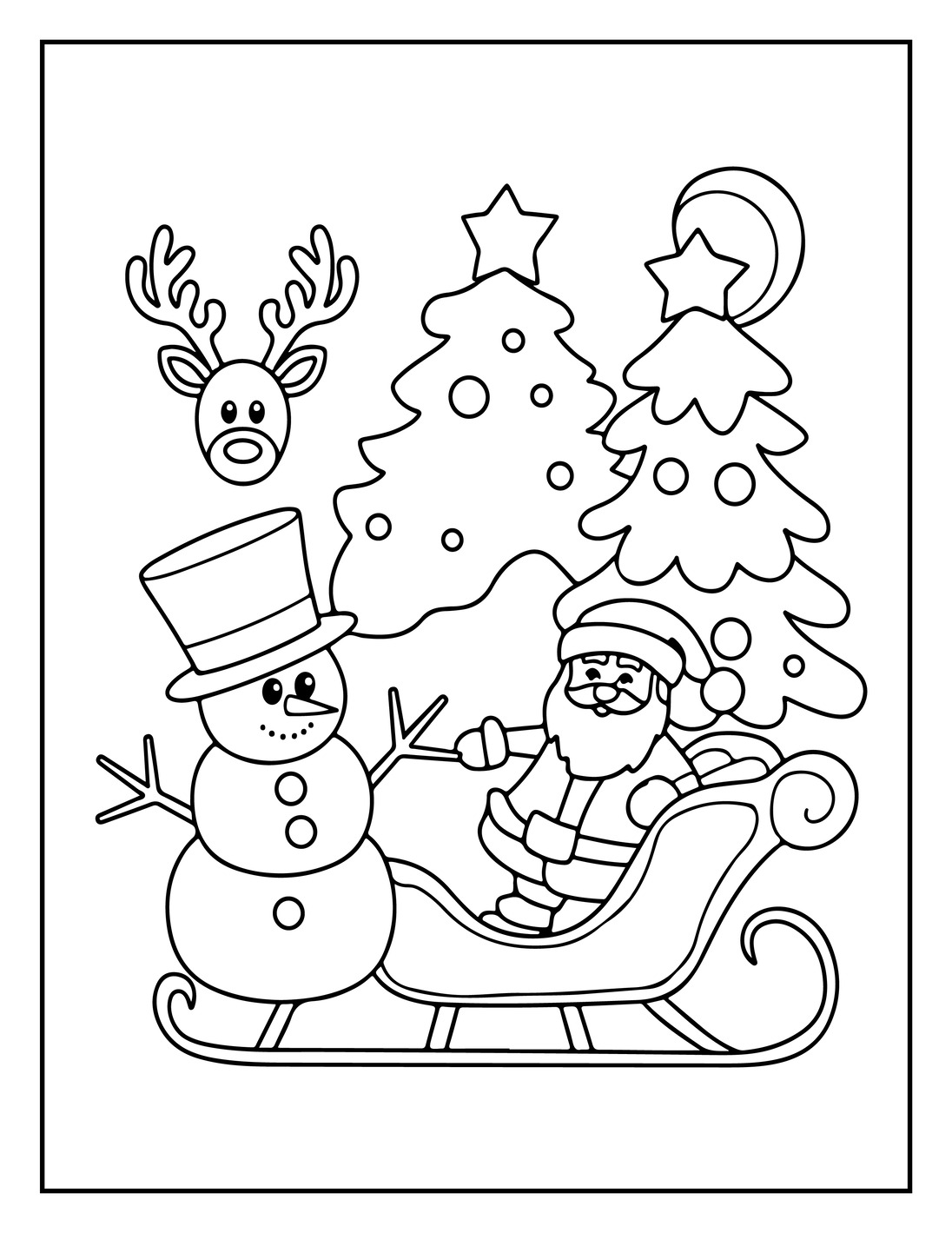 Christmas Coloring Pages for Kids