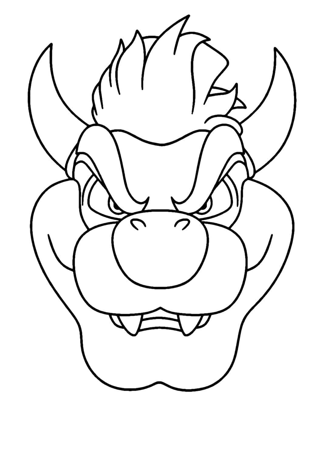 Bowser Coloring Page