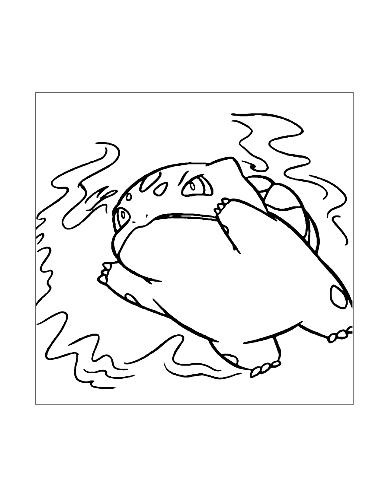 Bulbasaur Coloring Pages