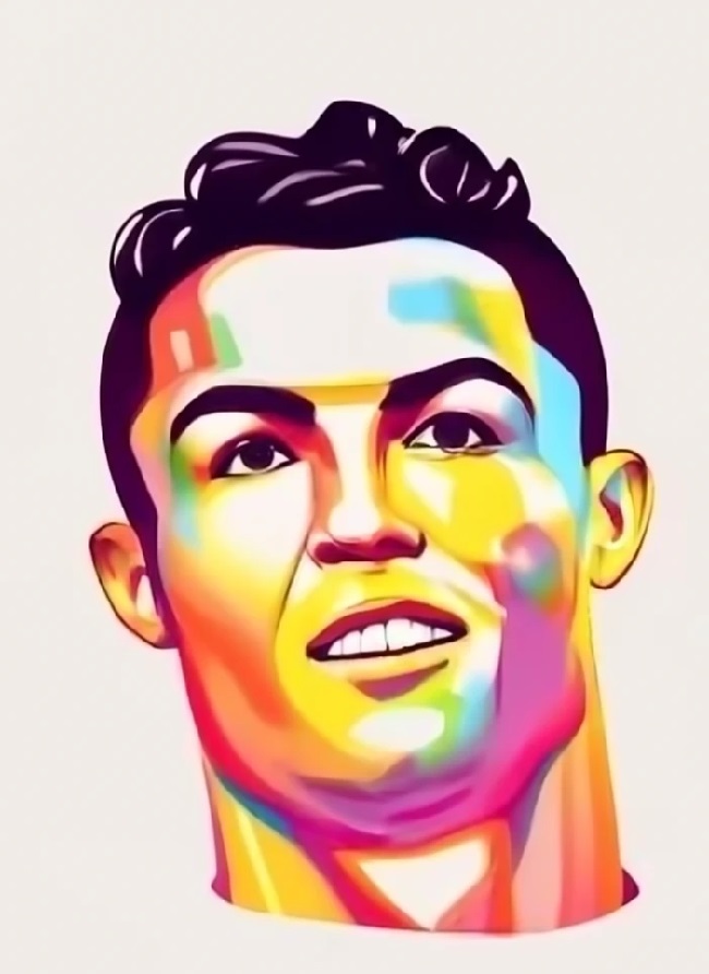 cristiano ronaldo coloring pages