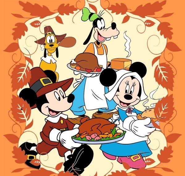 Disney Thanksgiving Coloring Pages 8