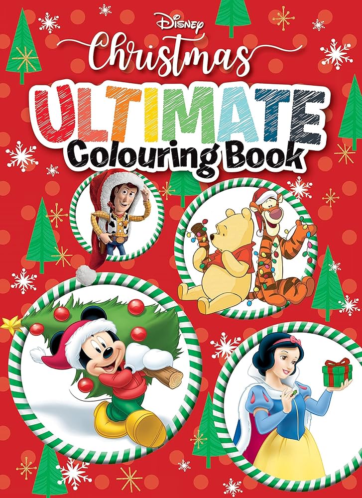 Disney Christmas Coloring Pages