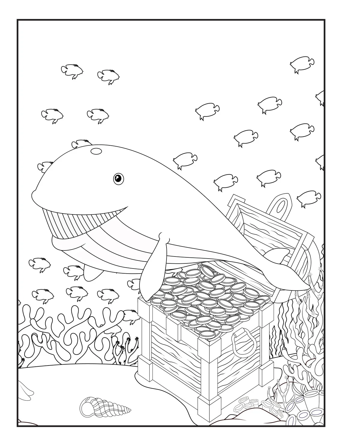 11 Whale Coloring Pages for Kids-05