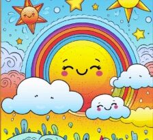 12 Cute Weather Coloring Pages for Kids (5)