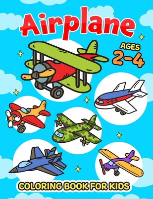 Airplane Coloring Page for Kids