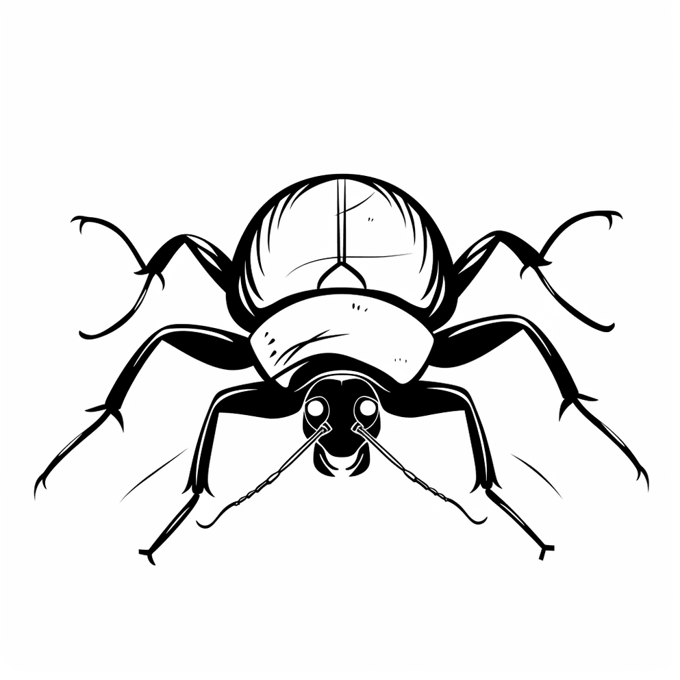 Bug Coloring Pages for Adults