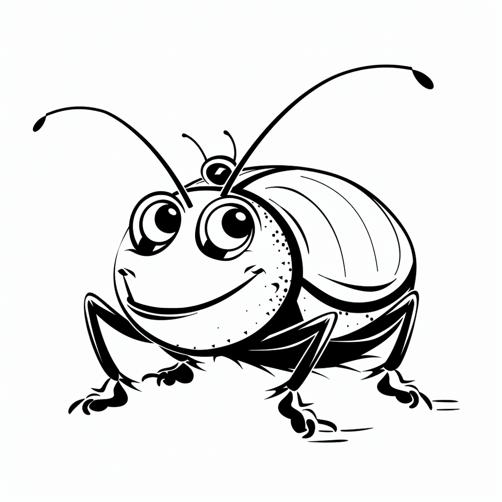 Bug Coloring Pages for Adults