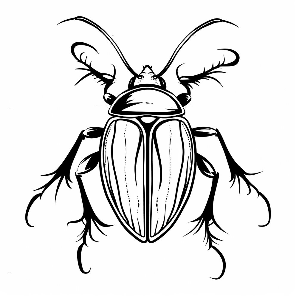 Bug Coloring Pages for Adults