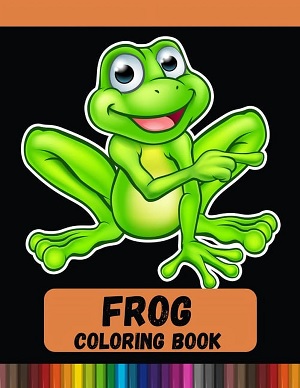 Cute Frog Coloring Pages