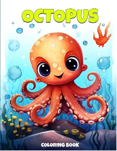 Octopus Coloring Pages for Kids