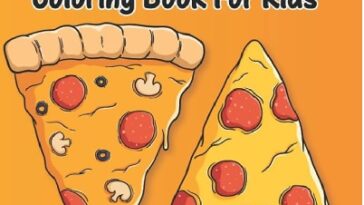 Pizza Coloring Page