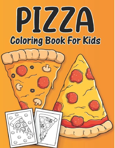 Pizza Coloring Page