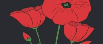 Free Poppy Flower Coloring Page