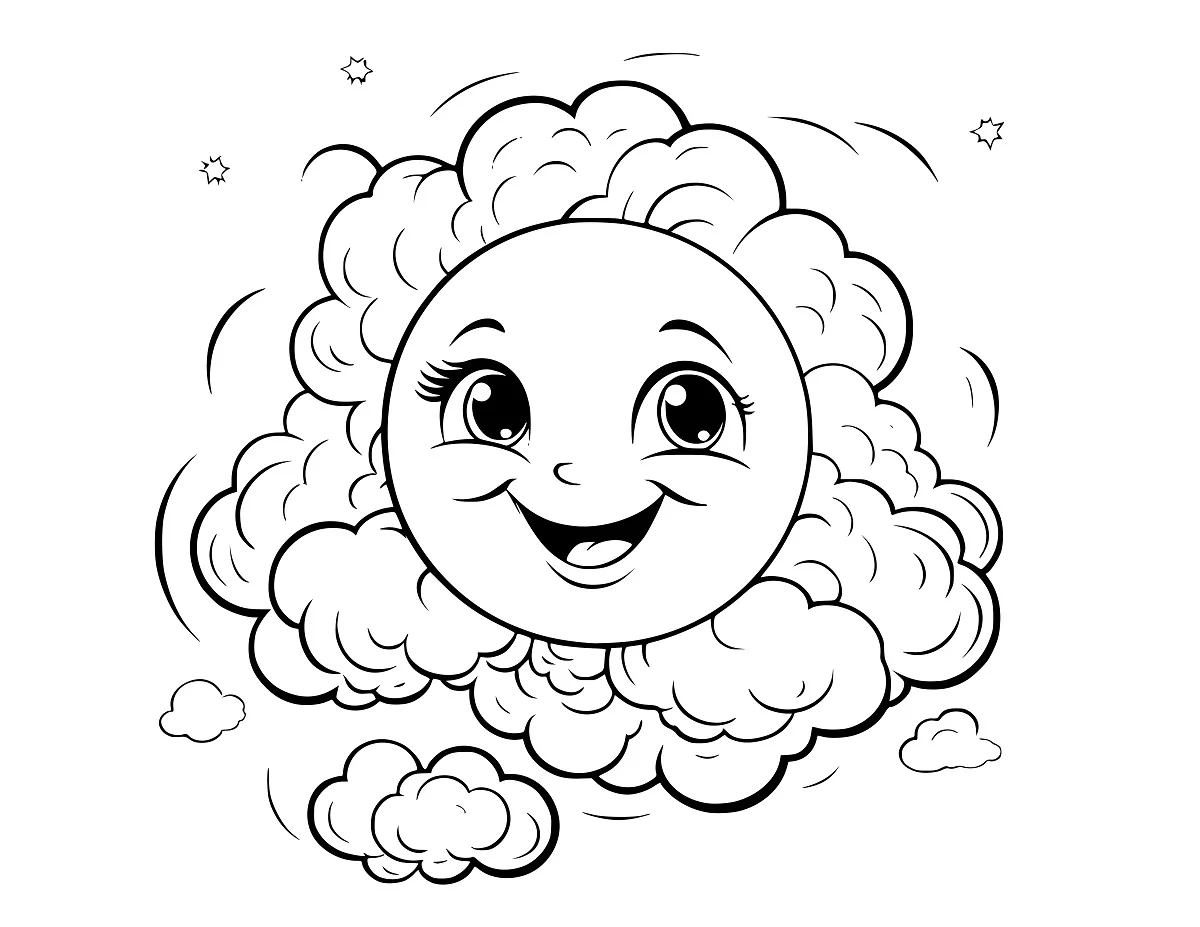 Free Sun Coloring Pages (Printable)