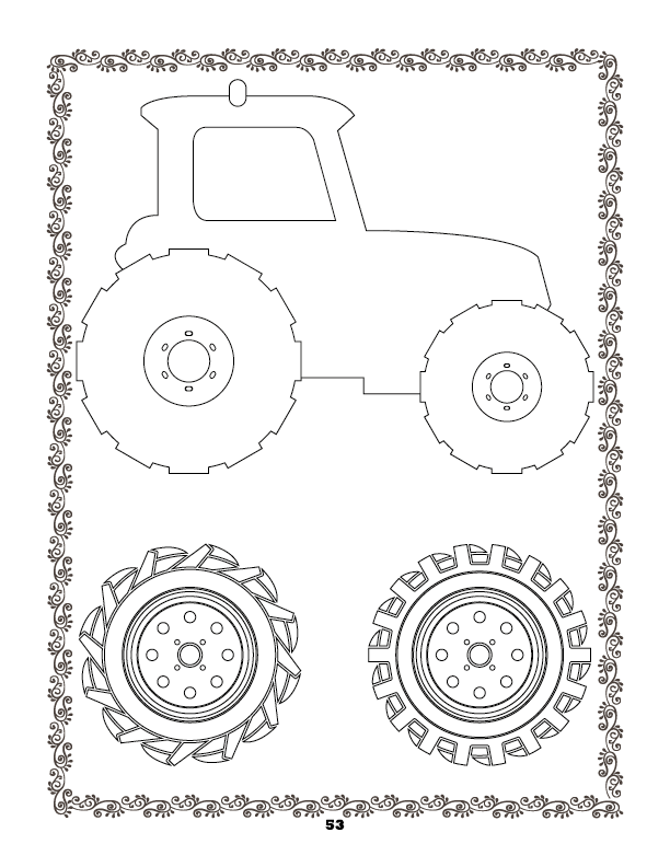 33 Free Tractor Colouring Pages (Free Download) (20)