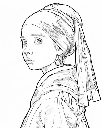 Artwork Coloring page