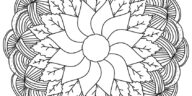 Geometric & Abstract Mandala Coloring Pages (1)