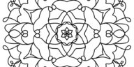 Simple Mandala Coloring Page (6)